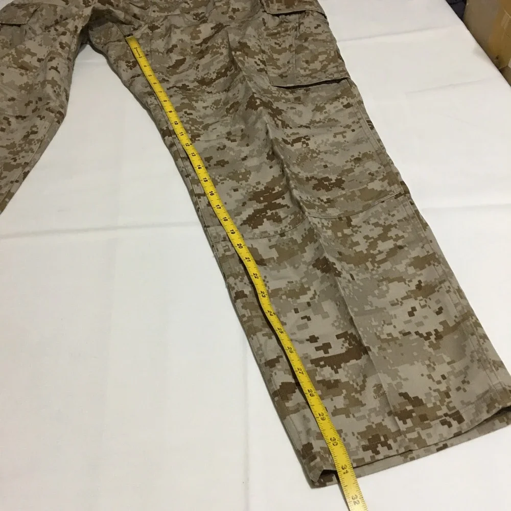 USMC Desert MARPAT Camo MCCUU Trousers Medium Short Uniform Tan NWT